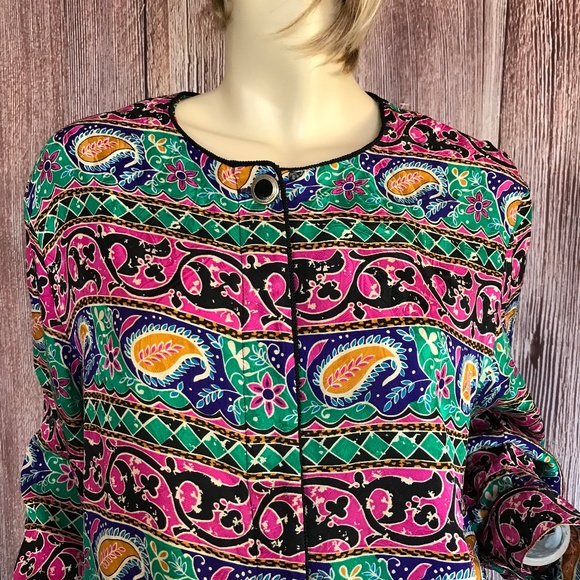 Corey B New York Silk Top 12 - Picture 2 of 5